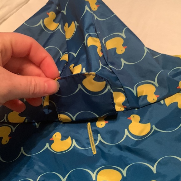Medium Rubber Ducky Rain Coat - Picture 2 of 4